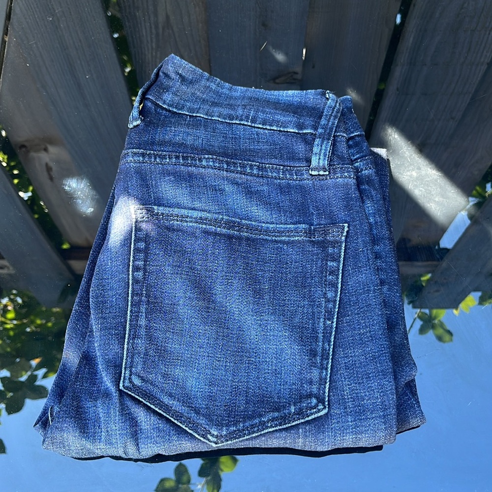 Good American dark denim jeans